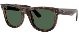 Gafas de Sol - Ray-Ban® - Ray-Ban® RBR0502S WAYFARER REVERSE - 6790VR  DARK HAVANA // DARK GREEN