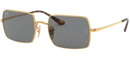 Gafas de Sol - Ray-Ban® - Ray-Ban® RB1969 RECTANGLE - 9150B1 GOLD // DARK GREY