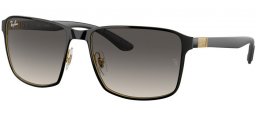 Gafas de Sol - Ray-Ban® - Ray-Ban® RB3721 - 187/11  BLACK ON ARISTA // GREY GRADIENT