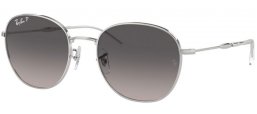 Gafas de Sol - Ray-Ban® - Ray-Ban® RB3809 - 003/M3  SILVER // GREY GRADIENT POLARIZED