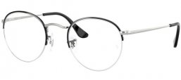 Monturas - Ray-Ban® - RX3947V - 3183 BLACK ON SILVER