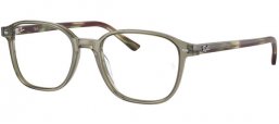 Monturas - Ray-Ban® - RX5393 LEONARD - 8178  GREEN TRANSPARENT