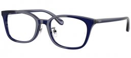 Monturas - Ray-Ban® - RX5407D - 5986  DARK BLUE TRANSPARENT