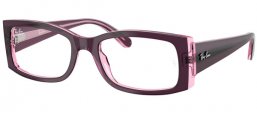 Monturas - Ray-Ban® - RX5434 MIRIAM - 8364  VIOLET ON TRANSPARENT PINK