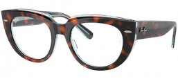 Monturas - Ray-Ban® - RX5586 DOREEN - 8401  DARK HAVANA ON MULTICOLOR