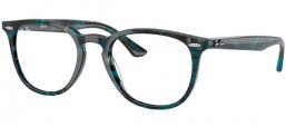 Monturas - Ray-Ban® - RX7159 - 8394  TRANSPARENT FANTASY BLUE & GREY