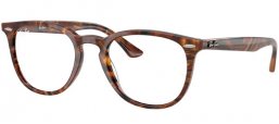 Monturas - Ray-Ban® - RX7159 - 8395  TRANSPARENT FANTASY BROWN YELLOW