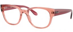 Monturas - Ray-Ban® - RX7210 - 8314  TRANSPARENT DARK PINK