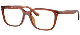 Monturas - Ray-Ban® - RX7248D - 8409  TRANSPARENT BROWN