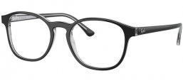 Monturas - Ray-Ban® - RX5417 - 8367  DARK GREY ON TRANSPARENT