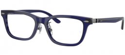 Lunettes de vue - Ray-Ban® - RX5426D - 8288  TRANSPARENT DARK BLUE