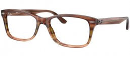 Monturas - Ray-Ban® - RX5428 - 8255  STRIPED BROWN GRADIENT GREEN