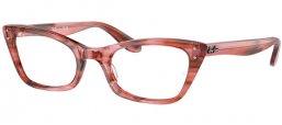 Monturas - Ray-Ban® - RX5499 LADY BURBANK - 8363  STRIPED PINK