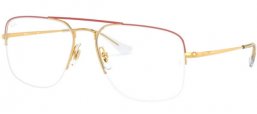 Monturas - Ray-Ban® - RX6441 THE GENERAL GAZE - 3050 TOP AMARANTH ON GOLD