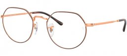 Monturas - Ray-Ban® - RX6465 JACK - 3176  HAVANA ON ROSE GOLD