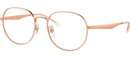 Monturas - Ray-Ban® - RX6517D - 3094  ROSE GOLD