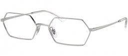 Lunettes de vue - Ray-Ban® - RX6528 YEVI - 2501  SILVER