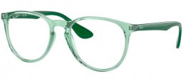 Monturas - Ray-Ban® - RX7046 ERIKA - 8340 TRANSPARENT GREEN