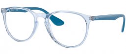 Monturas - Ray-Ban® - RX7046 ERIKA - 8341 TRANSPARENT  BLUE