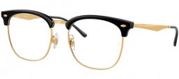 Monturas - Ray-Ban® - RX7318D - 8239  BLACK ON GOLD