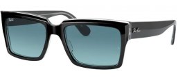 Gafas de Sol - Ray-Ban® - Ray-Ban® RB2191 INVERNESS - 12943M BLACK ON TRANSPARENT // BLUE GRADIENT