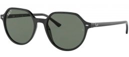 Gafas de Sol - Ray-Ban® - Ray-Ban® RB2195 THALIA - 901/58 BLACK // GREEN POLARIZED