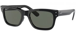 Gafas de Sol - Ray-Ban® - Ray-Ban® RB2283 MR BURBANK - 901/58 BLACK // GREEN POLARIZED