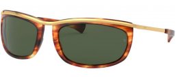 Gafas de Sol - Ray-Ban® - Ray-Ban® RB2319 OLYMPIAN I - 954/31 STRIPPED HAVANA // GREEN