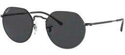 Gafas de Sol - Ray-Ban® - Ray-Ban® RB3565 JACK - 002/48 BLACK // BLACK POLARIZED