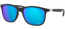 Gafas de Sol - Ray-Ban® - Ray-Ban® RB4330CH CHROMANCE - 601SA1 SAND BLACK // GREEN MIRROR POLARIZED