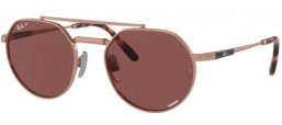 Gafas de Sol - Ray-Ban® - Ray-Ban® RB8265 JACK II TITANIUM - 3140AF ROSE GOLD // DARK VIOLET POLARIZED