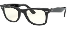 Lunettes de soleil - Ray-Ban® - Ray-Ban® RB2140 ORIGINAL WAYFARER - 901/5F SHINY BLACK // PHOTOCROMIC GREY