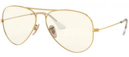 Gafas de Sol - Ray-Ban® - Ray-Ban® RB3025 AVIATOR LARGE METAL - 001/5F SHINY GOLD // PHOTOCROMATIC GREY