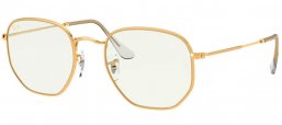 Gafas de Sol - Ray-Ban® - Ray-Ban® RB3548 - 9196BF LEGEND GOLD // CLEAR BLUE LIGHT FILTER