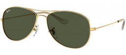 Gafas de Sol - Ray-Ban® - Ray-Ban® RB3362 COCKPIT - 001 ARISTA // CRYSTAL GREEN