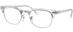 Monturas - Ray-Ban® - RX5154 CLUBMASTER - 2001 WHITE TRANSPARENT