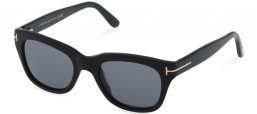 Gafas de Sol - Tom Ford - SNOWDON FT0237 - 01D  SHINY BLACK // GREY POLARIZED