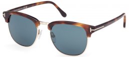 Gafas de Sol - Tom Ford - HENRY FT0248 - 53V  HAVANA // BLUE