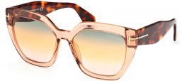 Sunglasses - Tom Ford - PHOEBE FT0939 - 45B  SHINY LIGHT BROWN // LIGHT GREY GRADIENT