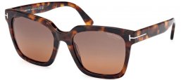 Gafas de Sol - Tom Ford - SELBY FT0952  - 52H  DARK HAVANA // BROWN POLARIZED