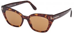 Gafas de Sol - Tom Ford - JULIETTE FT1031 - 52E  DARK HAVANA // BROWN