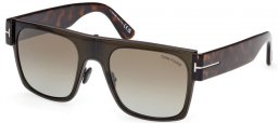 Gafas de Sol - Tom Ford - EDWIN FT1073 - 51G  MASTIC // BROWN MIRROR