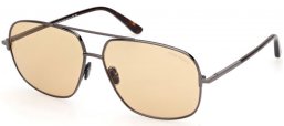 Gafas de Sol - Tom Ford - TEX FT1096 - 08E  SHINY BRONZE // BROWN PHOTOCHROMATIC