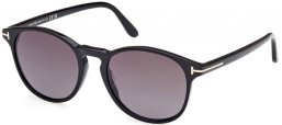 Gafas de Sol - Tom Ford - LEWIS FT1097 - 01B  SHINY BLACK // GREY GRADIENT