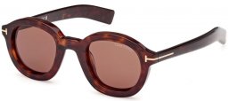 Gafas de Sol - Tom Ford - RAFFA FT1100 - 52E  DARK HAVANA // DARK BROWN