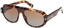 Gafas de Sol - Tom Ford - BLAKE-02 FT1102 - 52F  DARK HAVANA // BROWN GRADIENT