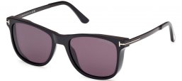 Gafas de Sol - Tom Ford - SINATRA FT1104 - 01A  SHINY BLACK // GREY