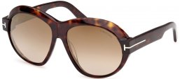 Gafas de Sol - Tom Ford - INGER FT1113 - 52G  DARK HAVANA // BROWN GRADIENT