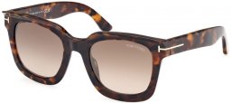 Gafas de Sol - Tom Ford - LEIGH-02 FT1115 - 52G  DARK HAVANA // BROWN GRADIENT