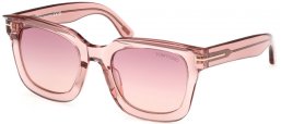 Gafas de Sol - Tom Ford - LEIGH-02 FT1115 - 72Z  SHINY LIGHT PINK // VIOLET GRADIENT